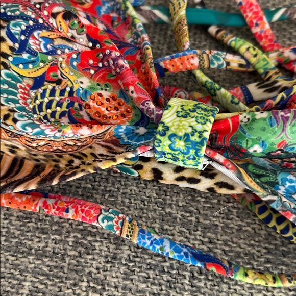 True Colours Patterned Bikini Set - Picture 11 of 12